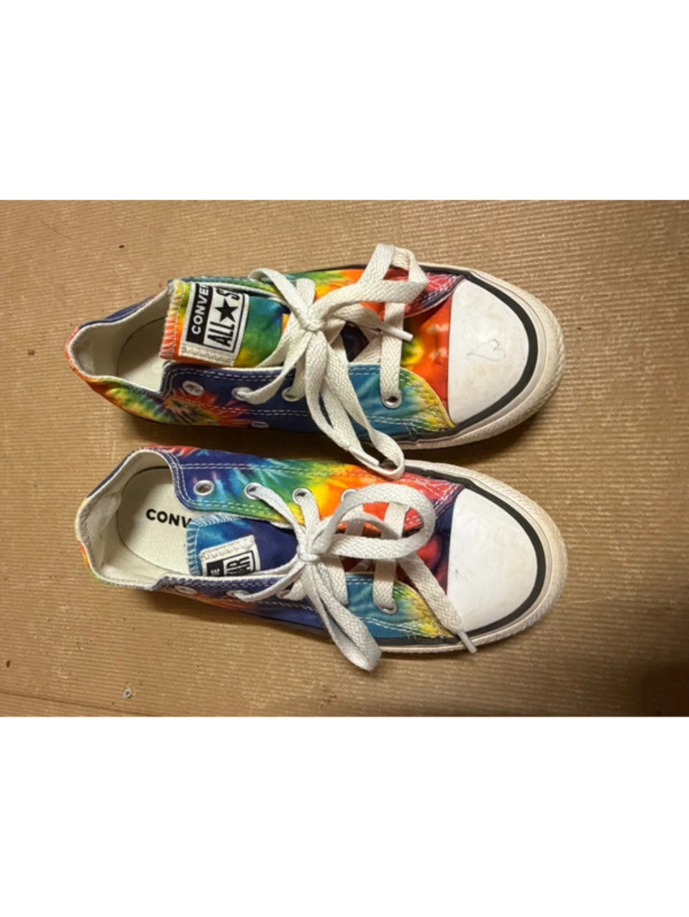 Kids Tye Dye Converse